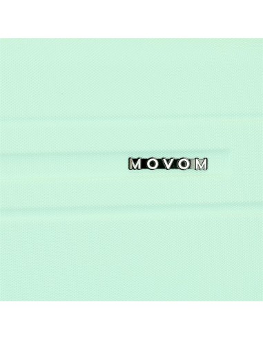 598916B TROLLEY ABS 55CM.4R.MOVOM GALAXY AZUL CLARO