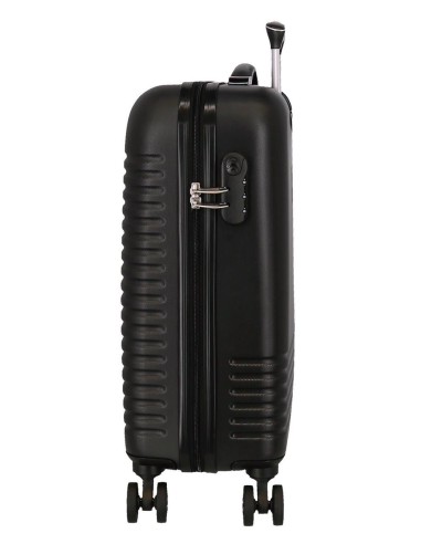 5089521 SET/2 TROLLEY  ABS 55-70CM.4R. INDIA NEGRO