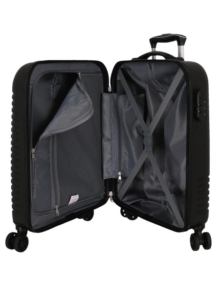 5089521 SET/2 TROLLEY  ABS 55-70CM.4R. INDIA NEGRO 5089521 SET/2 TROLLEY  ABS 55-70CM.4R. INDIA NEGRO