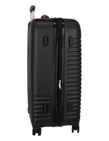 5089521 SET/2 TROLLEY  ABS 55-70CM.4R. INDIA NEGRO