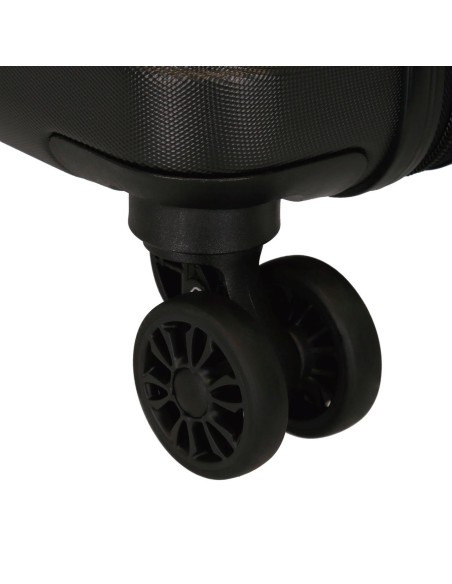 5089521 SET/2 TROLLEY  ABS 55-70CM.4R. INDIA NEGRO 5089521 SET/2 TROLLEY  ABS 55-70CM.4R. INDIA NEGRO