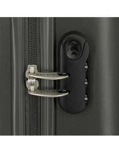 5089122 TROLLEY ABS 55CM.4R. INDIA ANTRACITA