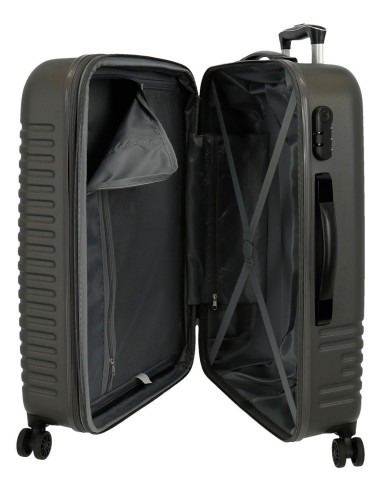 5089222 TROLLEY ABS 70CM.4R.C/ EXP. INDIA ANTRACITA