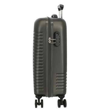 5089522 SET/2 TROLLEY  ABS 55-70CM.4R. INDIA ANTRACITA 2