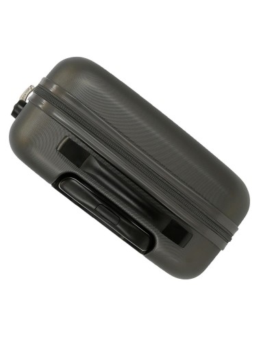 5089522 SET/2 TROLLEY  ABS 55-70CM.4R. INDIA ANTRACITA