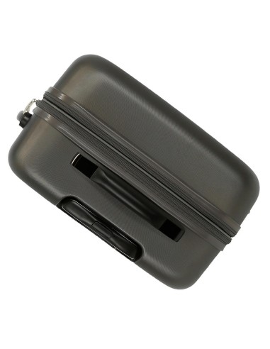 5089522 SET/2 TROLLEY  ABS 55-70CM.4R. INDIA ANTRACITA
