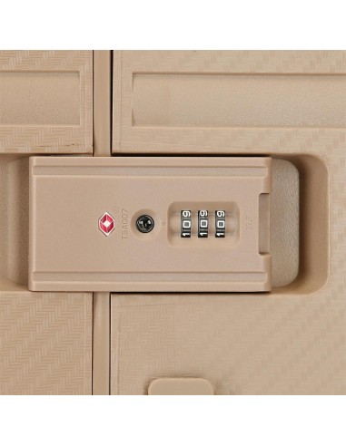 5189124 TROLLEY PP 55CM.4R.MOVOM DIMENSION CHAMPAGNE