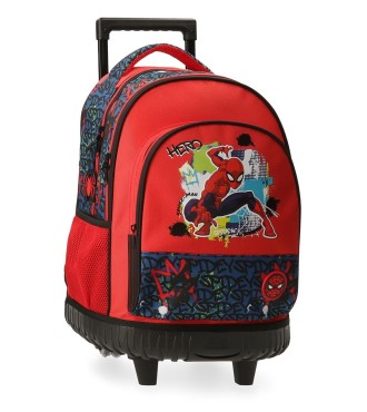 2932921 MOCHILA COMPACT 2R.SPIDERMAN URBAN