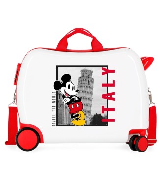 3679821 MALETA INF.ABS 4R. (2.MULTI) MICKEY ITALY BLANCO