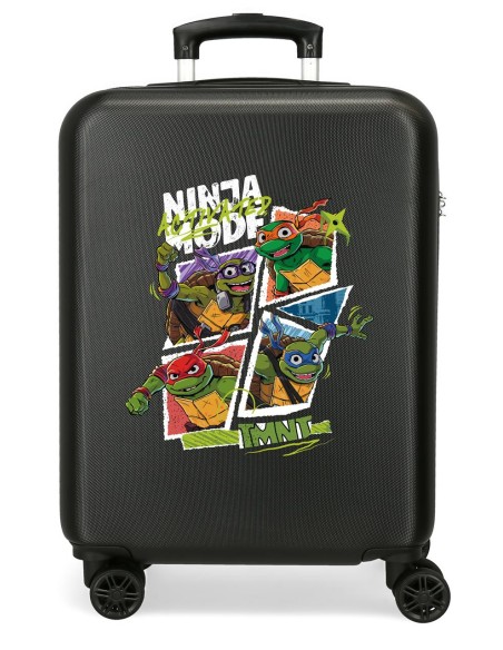 2131141 TROLLEY ABS 55CM.4R. NINJA TURTLES NEGRO 2131141 TROLLEY ABS 55CM.4R. NINJA TURTLES NEGRO