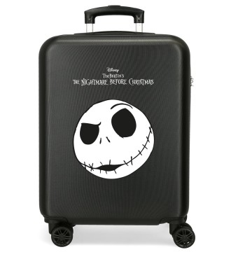 3961122 TROLLEY ABS 55CM.4R. NIGHTMARE JACK NEGRO