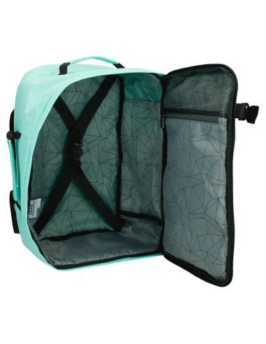 5372724 MOCHILA DE VIAJE DE CABINA MOVOM FOSTER TURQUESA