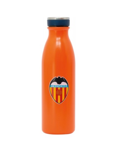 Botella Acero Inoxidable Valencia C.F 2023 500 Ml Naranja...
