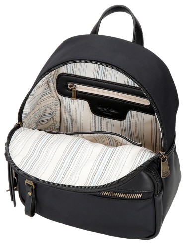 7922031 MOCHILA 25CM PJL MORGAN NEGRO
