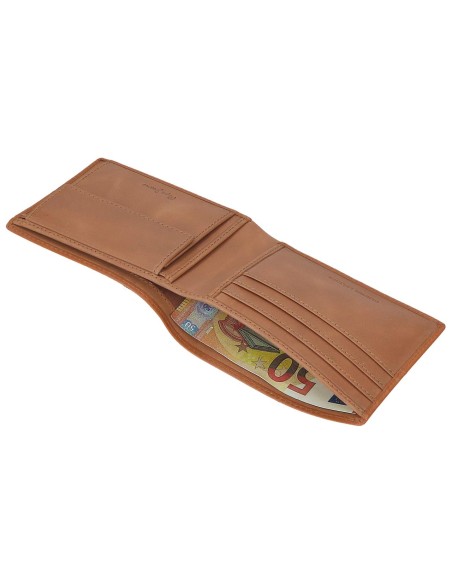 7864236 BILLETERO PJL CRACKER CAMEL