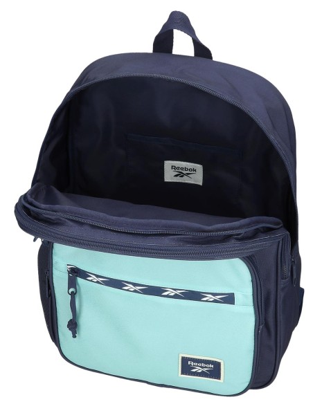 8032142 MOCHILA 40CM.2C.REEBOK ANDREW AZULON