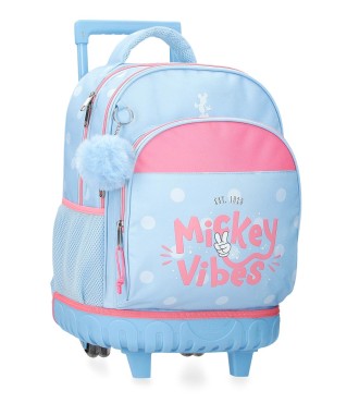 3132941 MOCHILA 44CM. COMPACT 2R. MICKEY VIBES