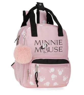 3142241 MOCHILA 28CM. MINNIE HEADS