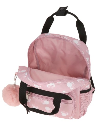 3142241 MOCHILA 28CM. MINNIE HEADS