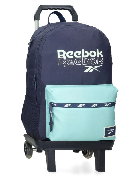 80325T2 MOCHILA ADAP.44CM. 2C. C/CARRO REEBOK AZULON