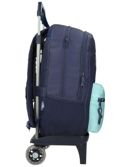 80325T2 MOCHILA ADAP.44CM. 2C. C/CARRO REEBOK AZULON