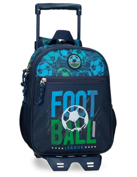 48821T2 MOCHILA ADAP.28CM. C/CARRO ROLL ROAD GOL