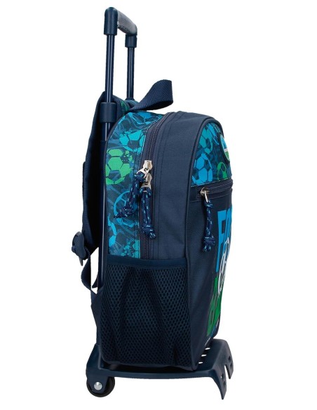 48821T2 MOCHILA ADAP.28CM. C/CARRO ROLL ROAD GOL