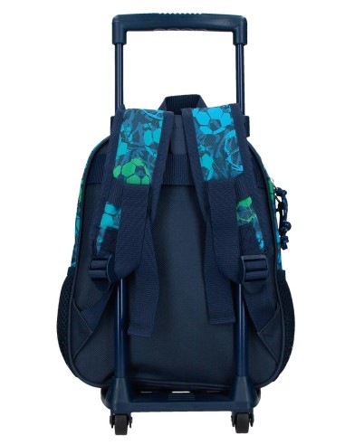 48821T2 MOCHILA ADAP.28CM. C/CARRO ROLL ROAD GOL