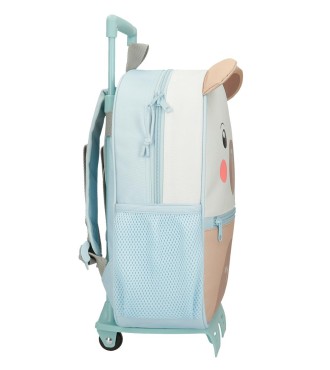 49922T6 MOCHILA ADAP.33CM C/CARRO ROLL ROAD HAPPY PETS MY LI 2