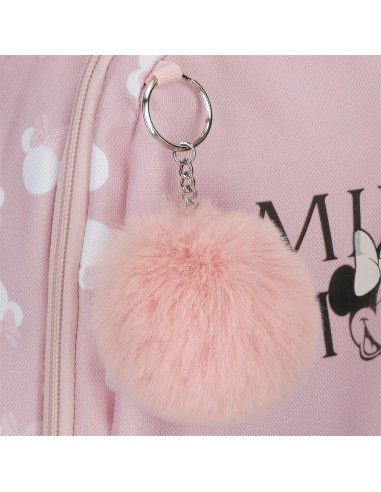 31425T1 MOCHILA ADAP.44CM. 2C. C/CARRO MINNIE HEADS