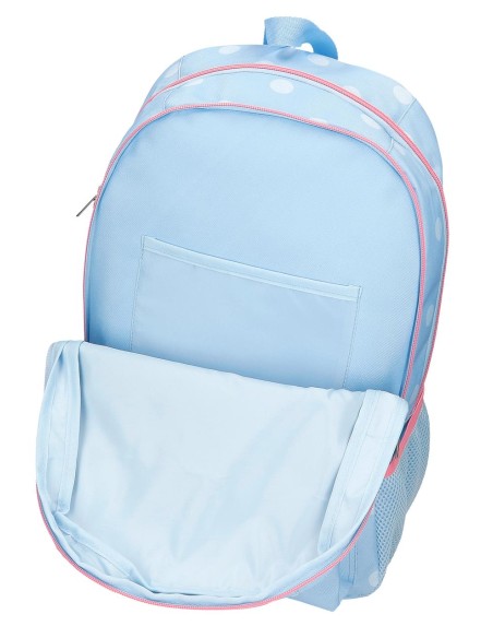 31325T1 MOCHILA ADAP.44CM. 2C. C/CARRO MICKEY VIBES