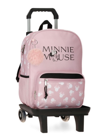 31426T1 MOCHILA ADAP. 38CM. C/CARRO MINNIE HEADS 31426T1 MOCHILA ADAP. 38CM. C/CARRO MINNIE HEADS