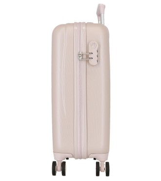 3111141 TROLLEY ABS 55CM.4R. STITCH CUDDLE ME HAPPY BEIGE 2