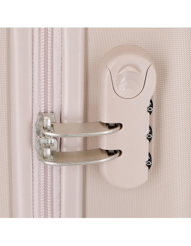 3111141 TROLLEY ABS 55CM.4R. STITCH CUDDLE ME HAPPY BEIGE