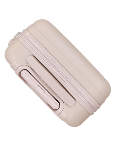 3111141 TROLLEY ABS 55CM.4R. STITCH CUDDLE ME HAPPY BEIGE