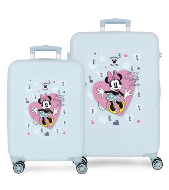 2791421 SET/2TROLLEY ABS 55-65CM 4R.MINNIE MY HAPPY PLACE