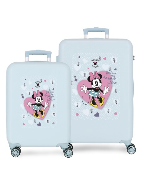 2791421 SET/2TROLLEY ABS 55-65CM 4R.MINNIE MY HAPPY PLACE