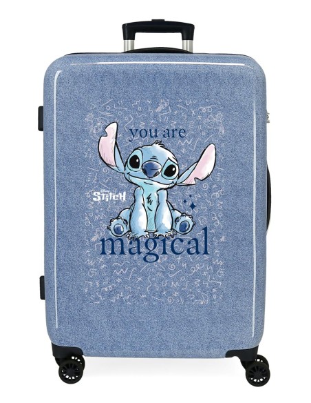 3851222 TROLLEY ABS 65CM.4R.STITCH YOU ARE MAGICAL 3851222 TROLLEY ABS 65CM.4R.STITCH YOU ARE MAGICAL