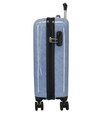 3851422 SET 2/TROLLEY ABS 55-65CM.4R.STITCH YOU ARE MAGICA 2