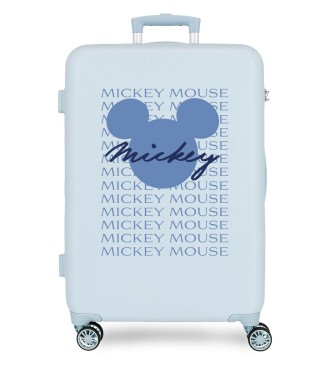 4011241 TROLLEY ABS 65CM.4R. HAVE A GOOD TIME MICKEY SIGNATU