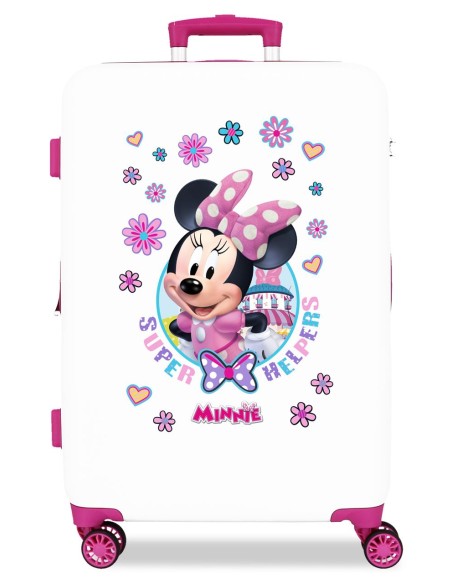 4571263 TROLLEY ABS 65CM.4R.MINNIE HAPPY HELPERS BLANCO 4571263 TROLLEY ABS 65CM.4R.MINNIE HAPPY HELPERS BLANCO