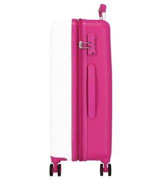 4571263 TROLLEY ABS 65CM.4R.MINNIE HAPPY HELPERS BLANCO 2