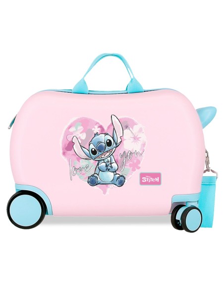 4981041 MALETA INF.ABS 4R.(2 MULTI.) 45CM. HEART STITCH