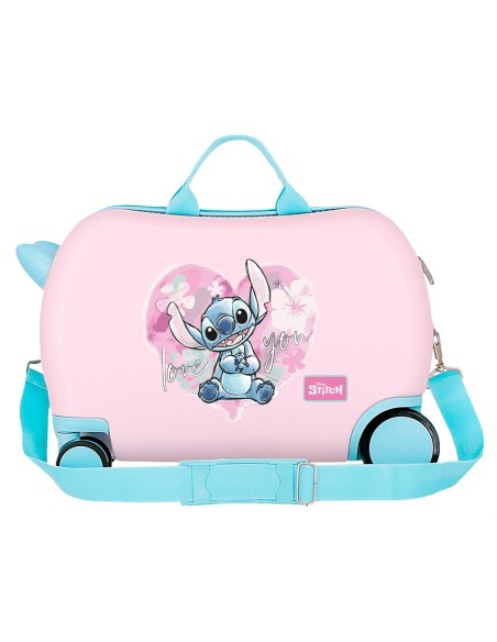 4981041 MALETA INF.ABS 4R.(2 MULTI.) 45CM. HEART STITCH