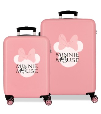 3141441 SET/2 TROLLEY ABS 55-65 CM. 4R. MINNIE HEADS