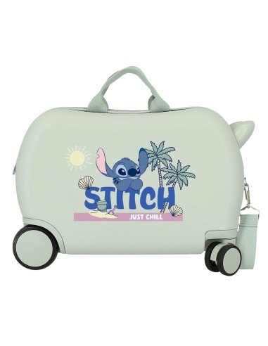 3151041 MALETA INF.ABS 4R.(2 MULTI.) 45CM. STITCH JUST CHILL