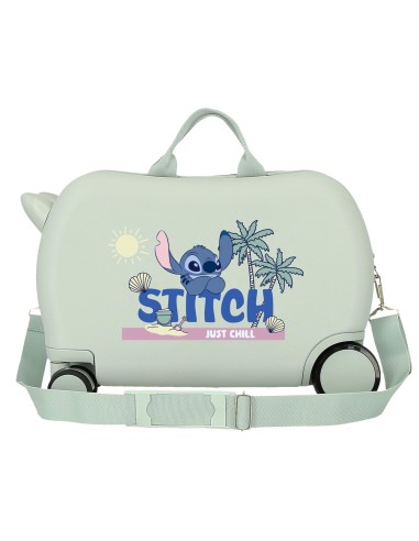3151041 MALETA INF.ABS 4R.(2 MULTI.) 45CM. STITCH JUST CHILL
