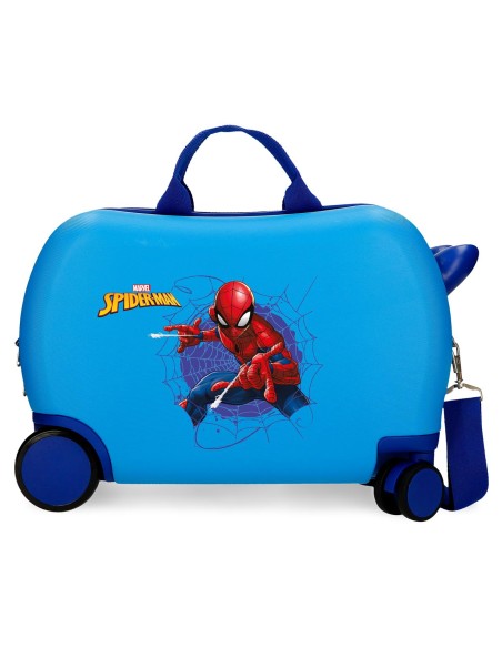 4651064 MALETA INF.ABS 4R.(2 MULTI.) 45CM. SPIDERMAN ACTION