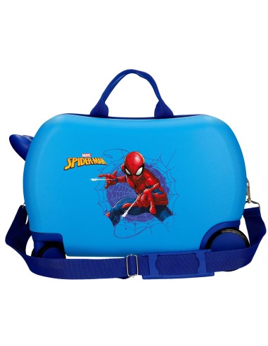 4651064 MALETA INF.ABS 4R.(2 MULTI.) 45CM. SPIDERMAN ACTION