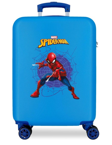 4651164 TROLLEY ABS 55CM.4R. SPIDERMAN ACTION AZUL 4651164 TROLLEY ABS 55CM.4R. SPIDERMAN ACTION AZUL